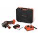 POWDP3515 HAAKSE SLIJPER 20V + 20V BATT. + LADER 7
