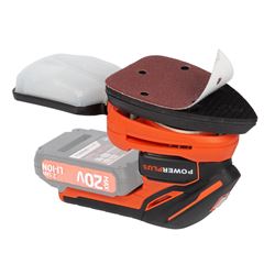 POWDP5020 HANDPALMSCHUURMACHINE 20V (GEEN BATT.) 7