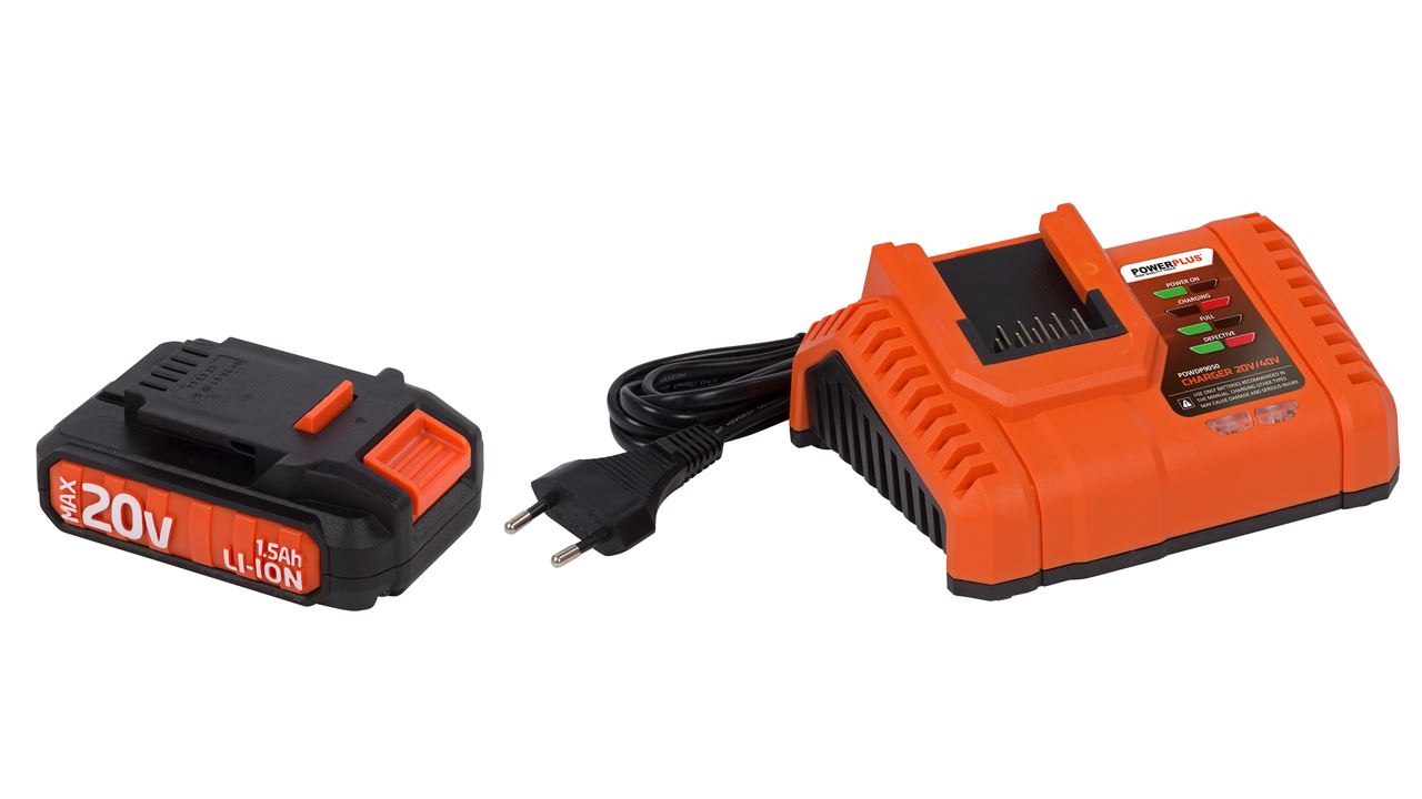BLACK+DECKER 20V 1.5Ah MAX Lithium-Ion Battery (2 Pack) - Charger