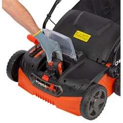 POWDPG8020 VERTICUTEERDER - VERLUCHTER BORSTELLOOS 40V 360MM 15
