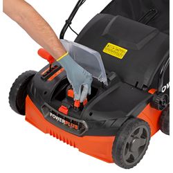 POWDPGSET34 LAWN SCARIFIER - AERATOR 40V - INCL. BATTERY 2X20V 13