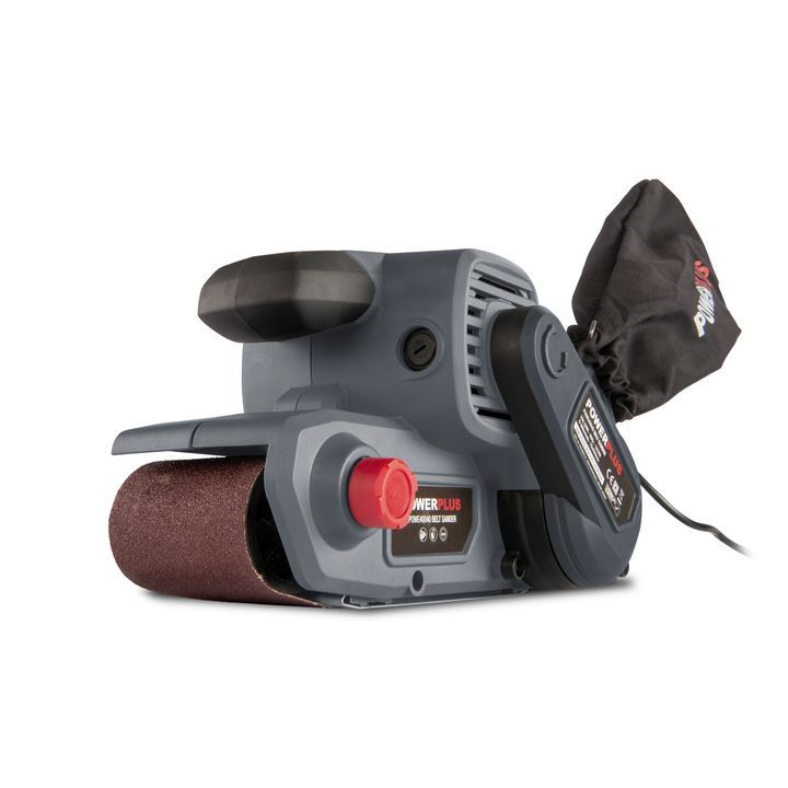 belt sander with dust bag