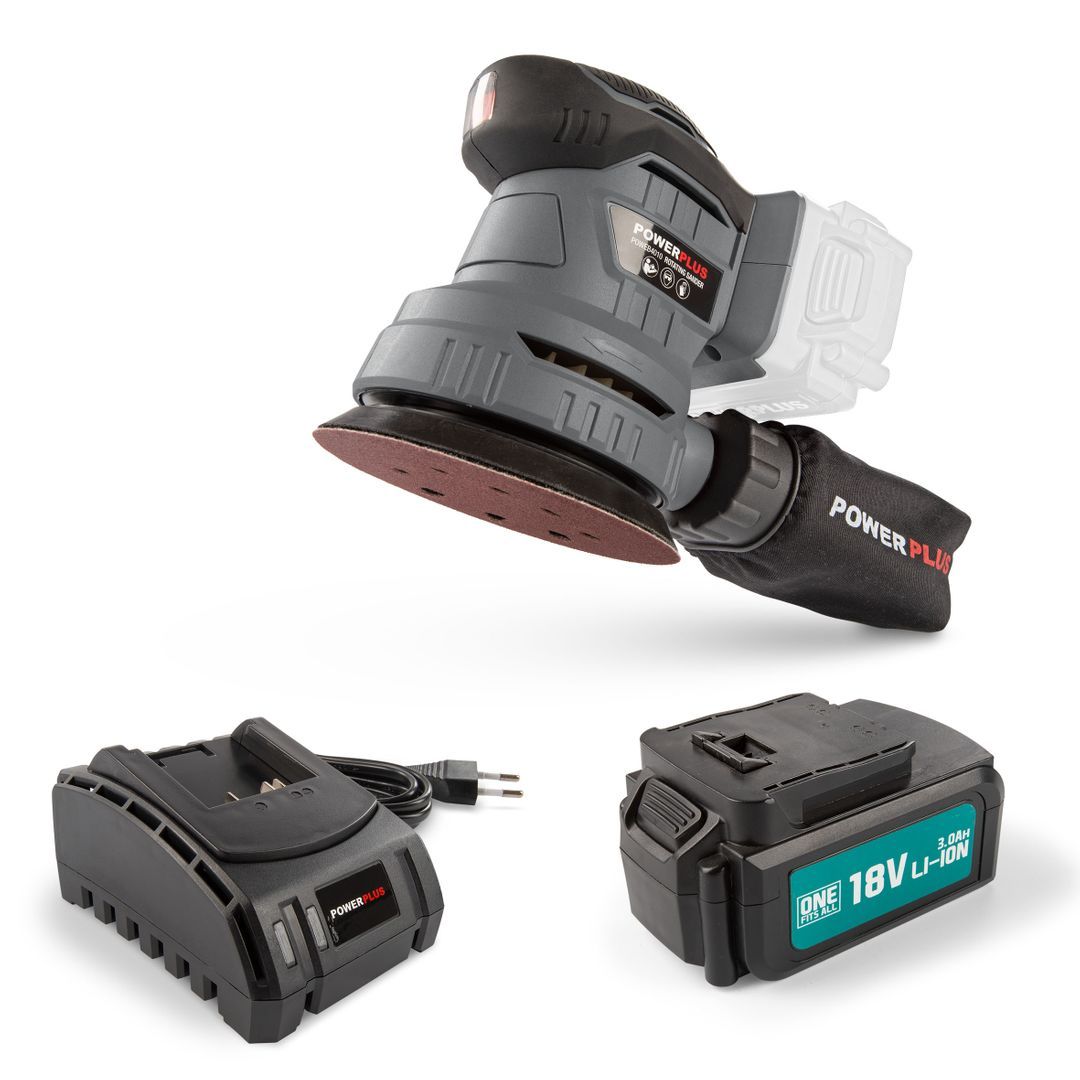 Ponceuse Polisseuse 18V Sans Fil Avec Double Batterie Et 6 Vitesses - Pour Carrosserie Auto