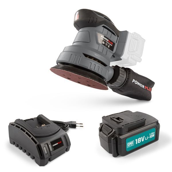 POWEBESS3 PONCEUSE EXCENTRIQUE 18V Ø 125MM - INCL. BATTERIE 