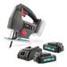 POWEBJSS2 DECOUPEERZAAG 18V - INCL. 2 BATTERIJEN 18V 1.5AH E 1