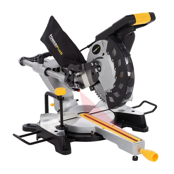 Dual bevel mitre saw telescopic 2000W-254mm