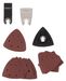 POWXB40020 OSCILLERENDE MULTITOOL BORSTELLOOS 20V - INCL. BAT 13